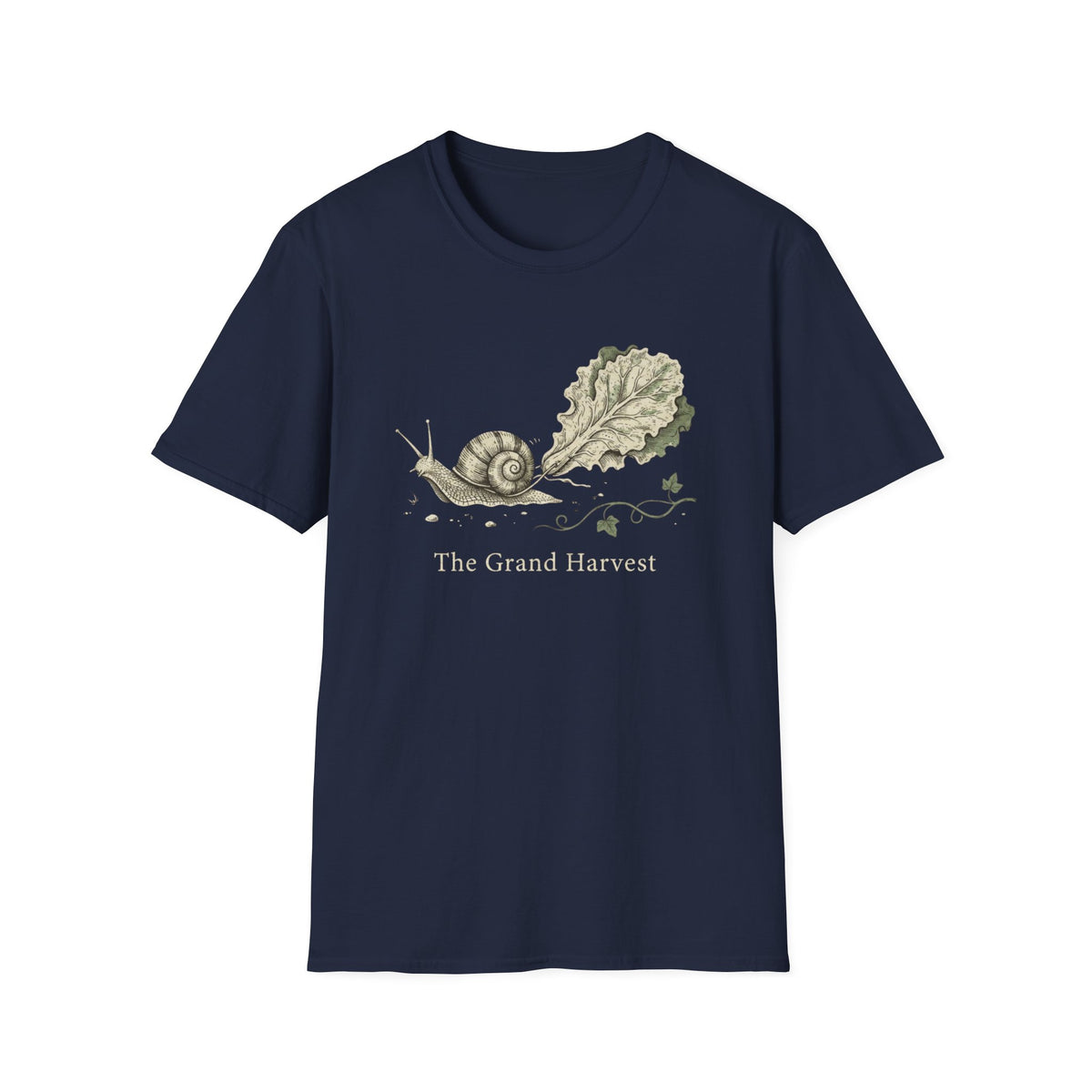 Snail & Kale Illustration T-Shirt