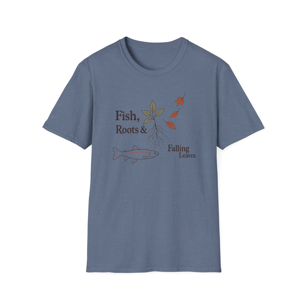 Fish, Roots & Falling Leaves T-Shirt