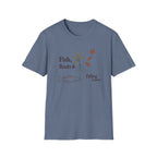Fish, Roots & Falling Leaves T-Shirt