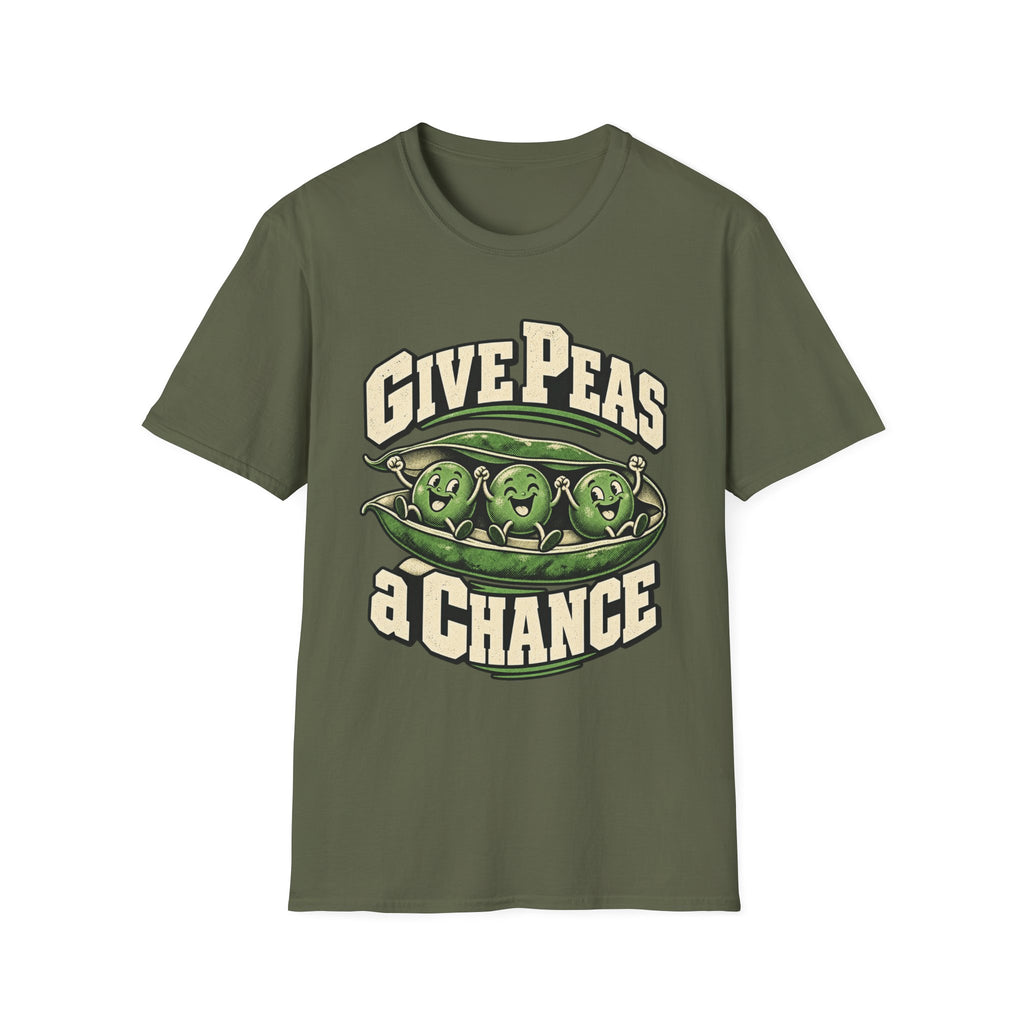 Give Peas a Chance Funny T-Shirt
