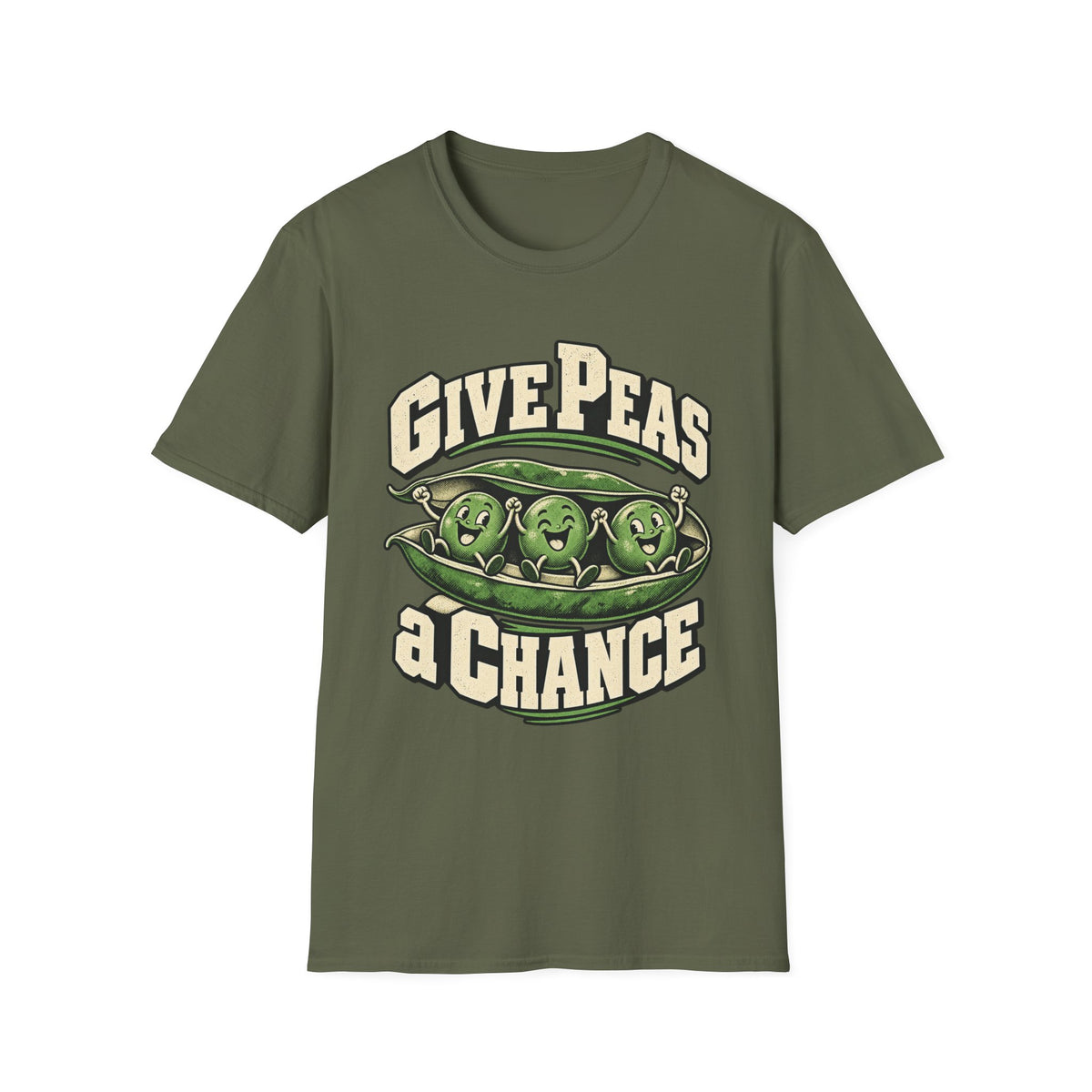 Give Peas a Chance Funny T-Shirt