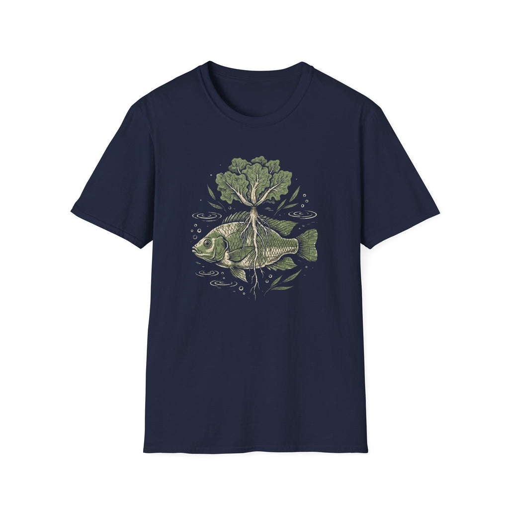 Fish & Tree Eco Graphic T-Shirt