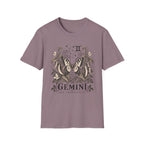 Gemini Zodiac Butterfly T-Shirt