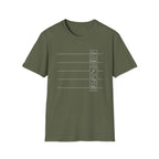 Minimalist Gardening Icons T-Shirt
