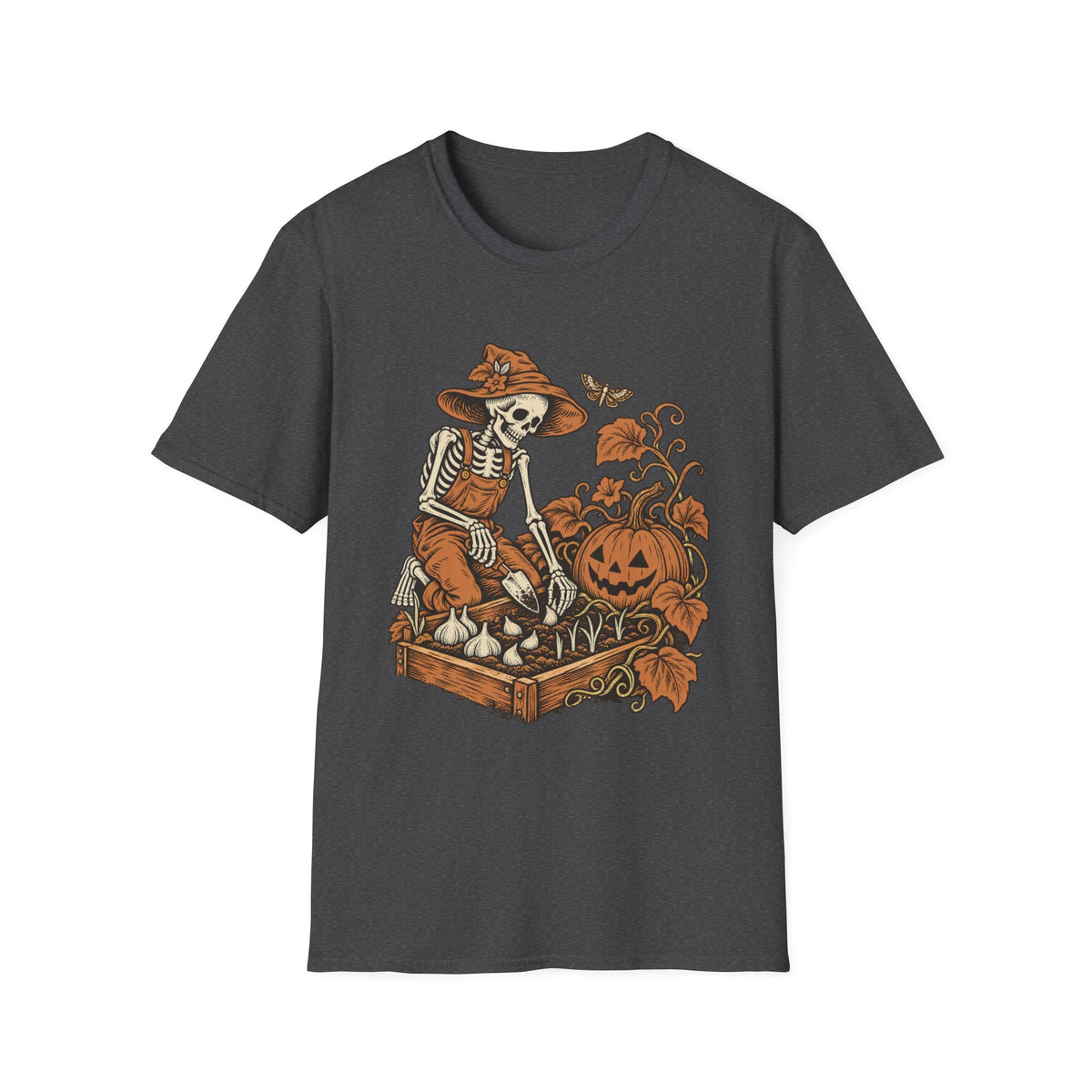Skeleton Gardener Halloween T-Shirt