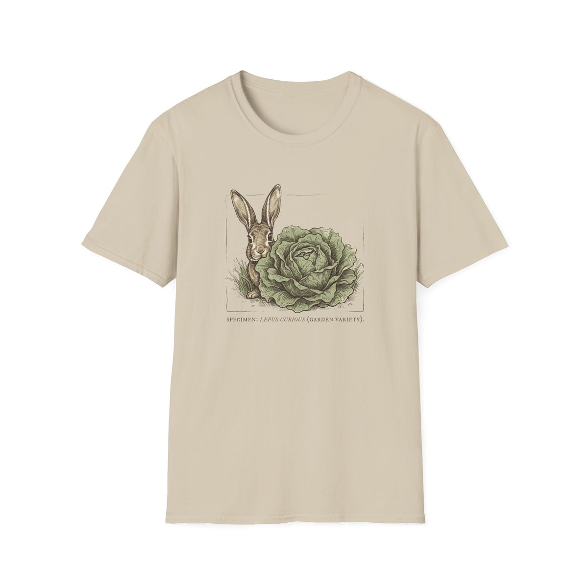 Botanical Bunny Graphic T-Shirt