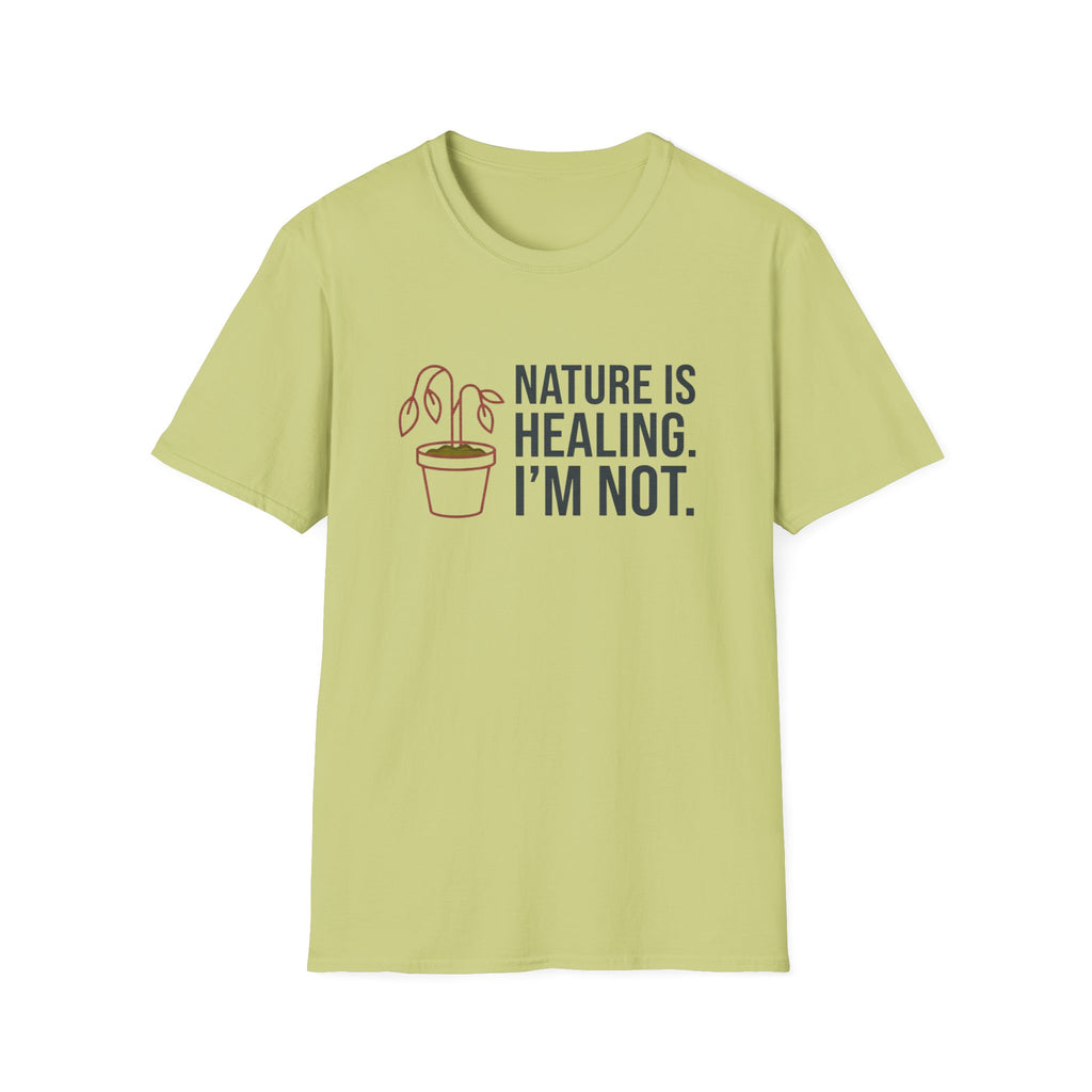 Nature Is Healing Gardening T‑Shirt