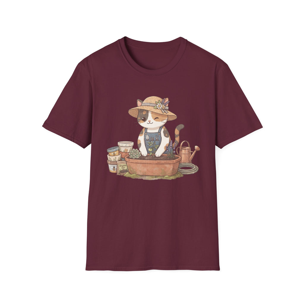 Gardening Cat T-Shirt