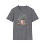 Floral Watering Can T-Shirt