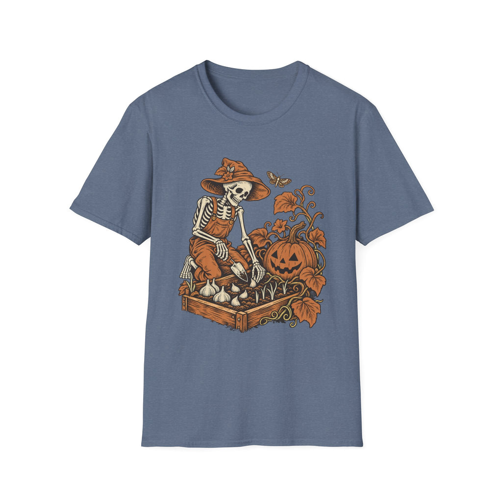 Skeleton Gardener Halloween T-Shirt