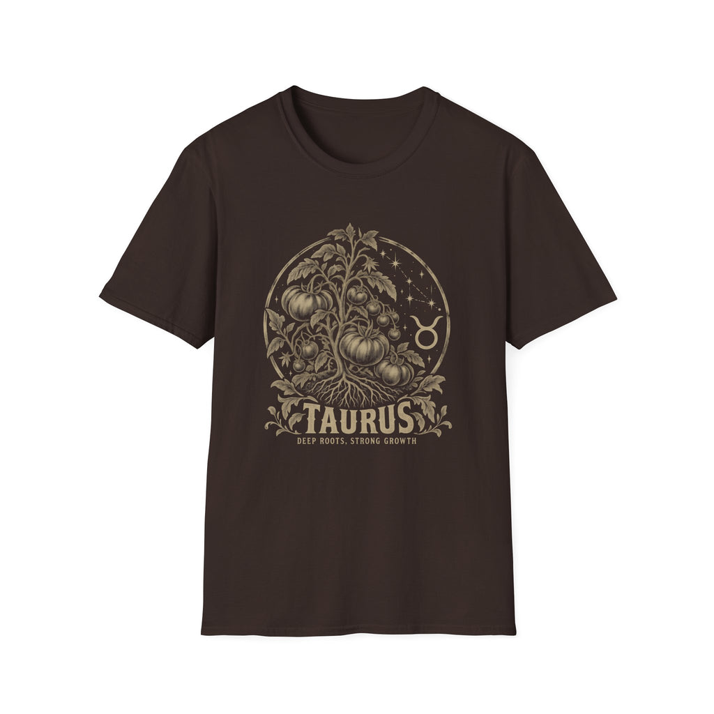 Taurus Zodiac Garden T-Shirt