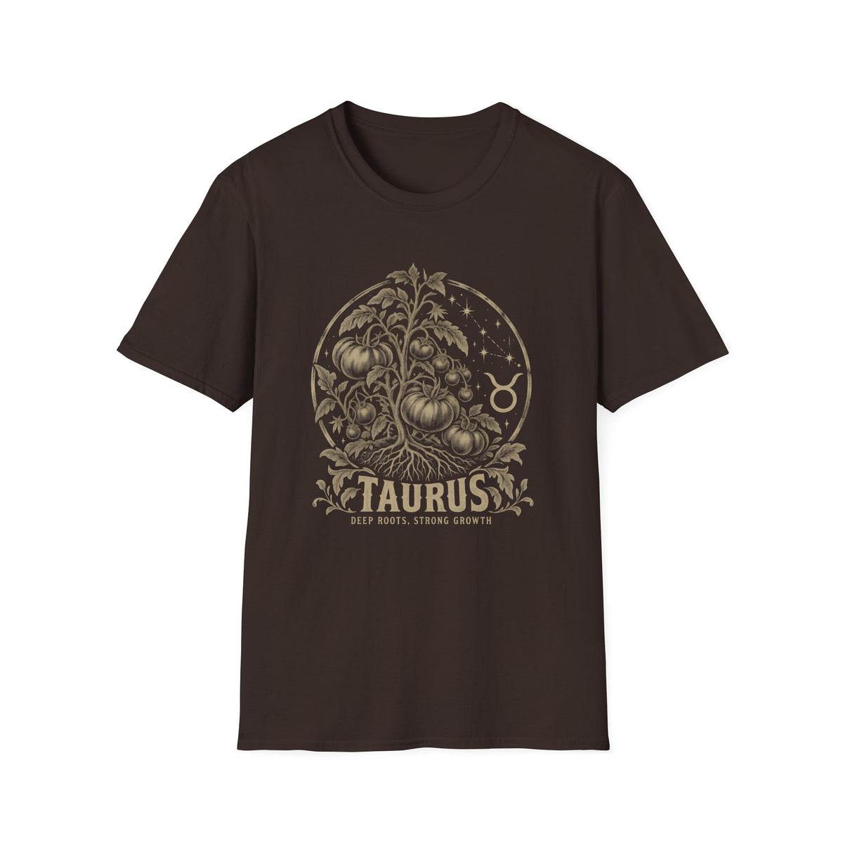 Taurus Zodiac Garden T-Shirt