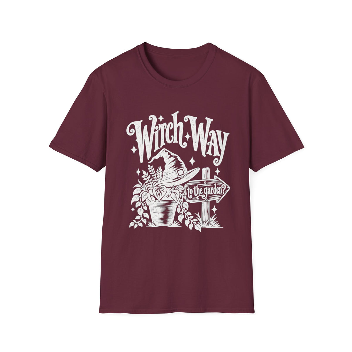 Witch Way To The Garden T-Shirt