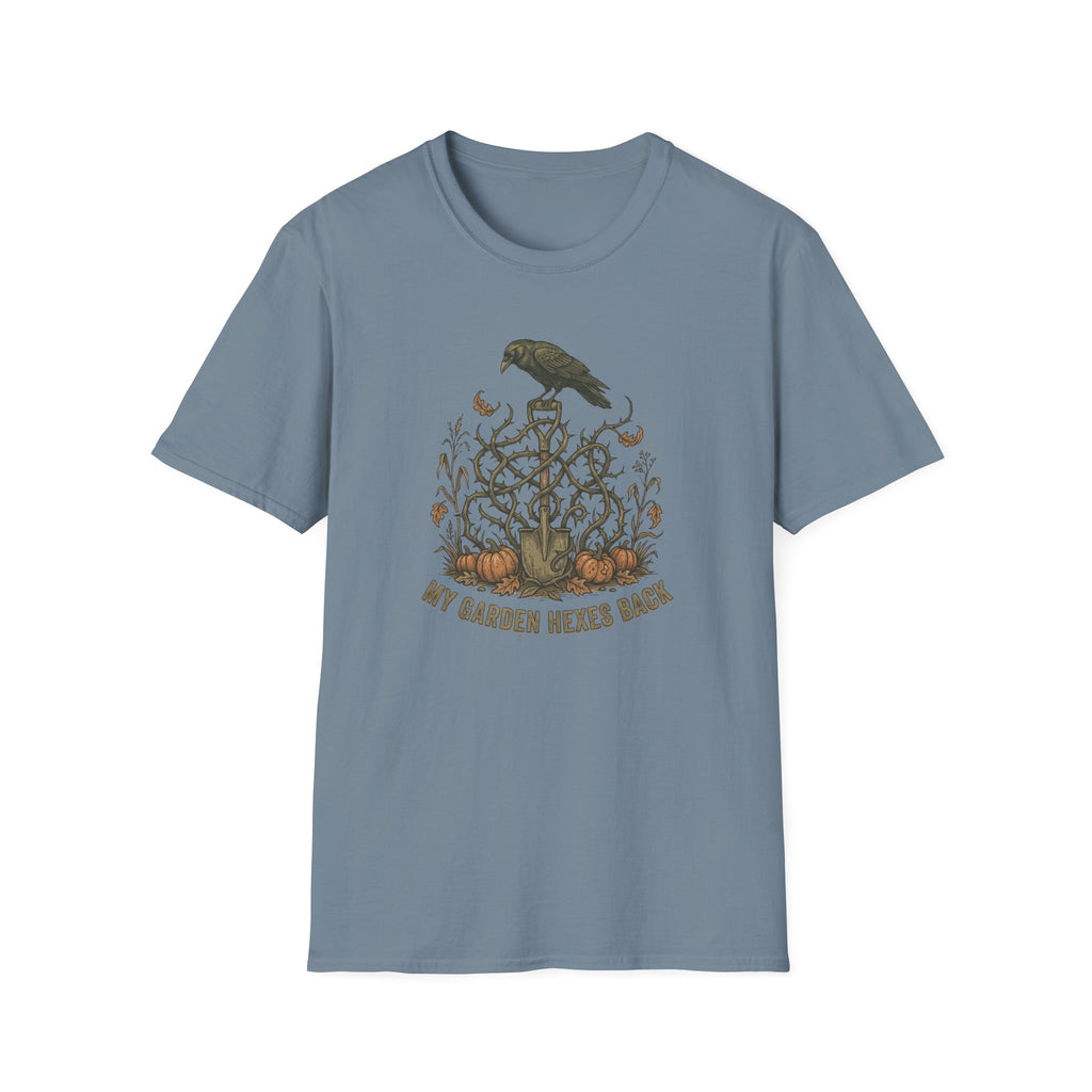 My Garden Hexes Back Raven T-Shirt