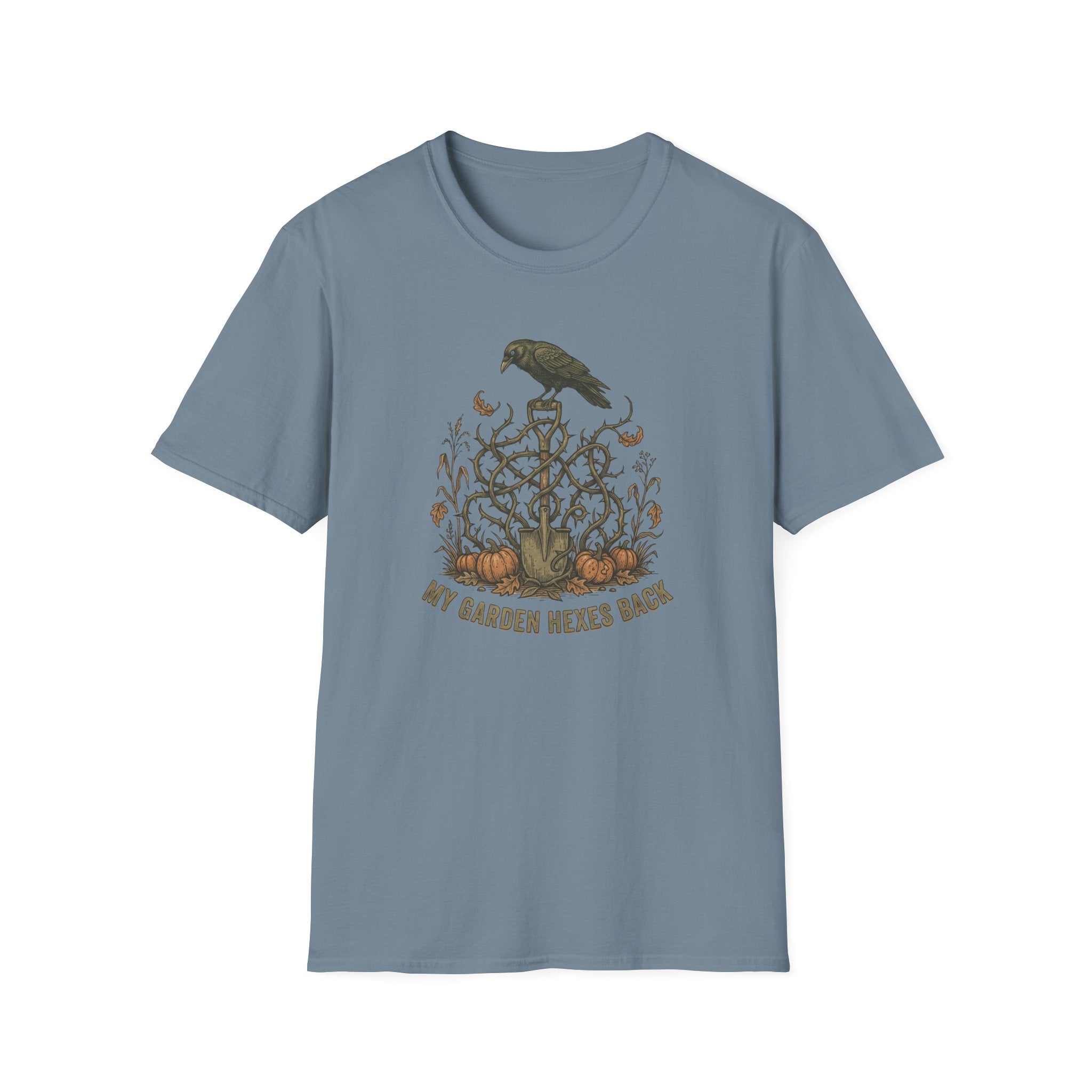 My Garden Hexes Back Raven T-Shirt
