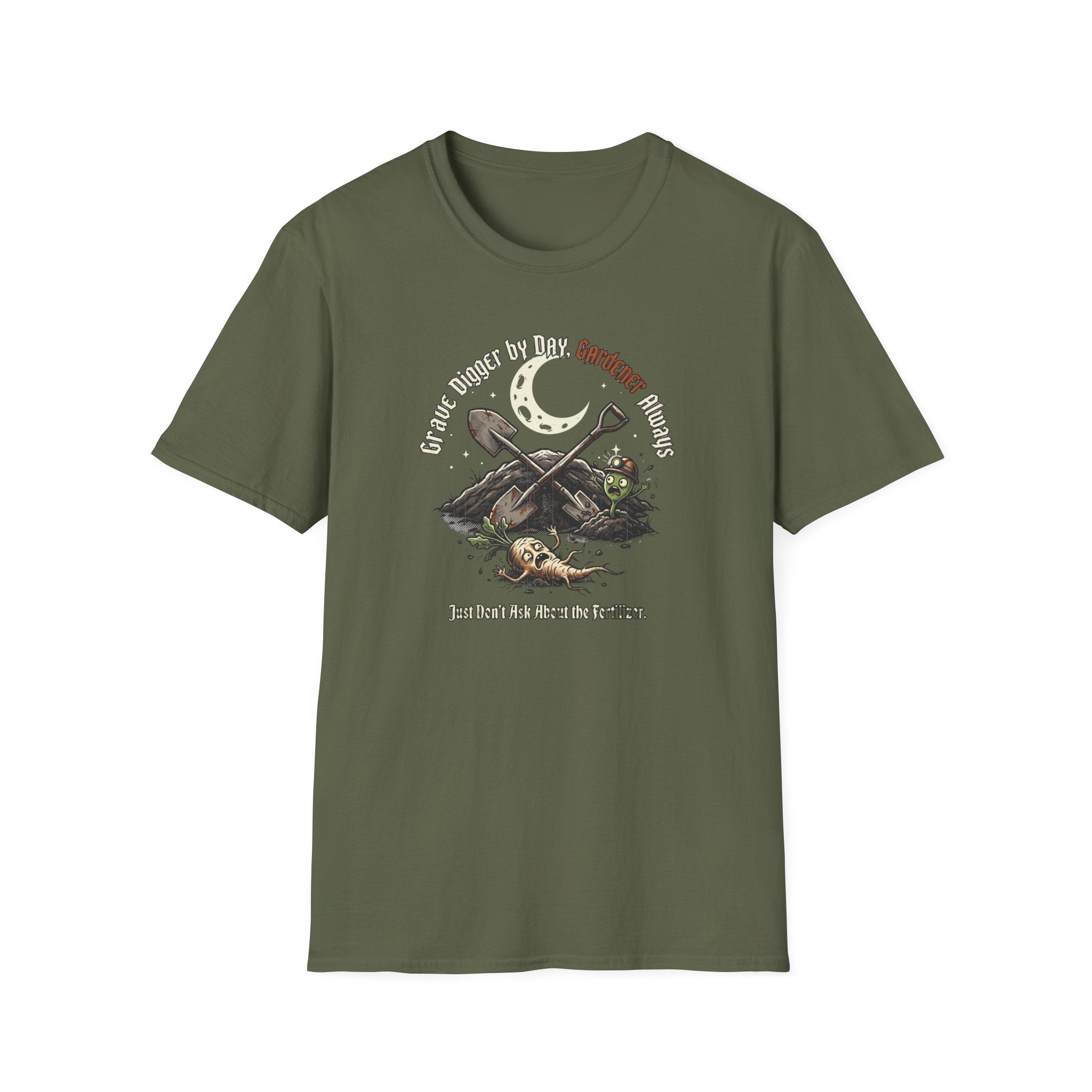 Grave Digger by Day, Gardener T‑Shirt