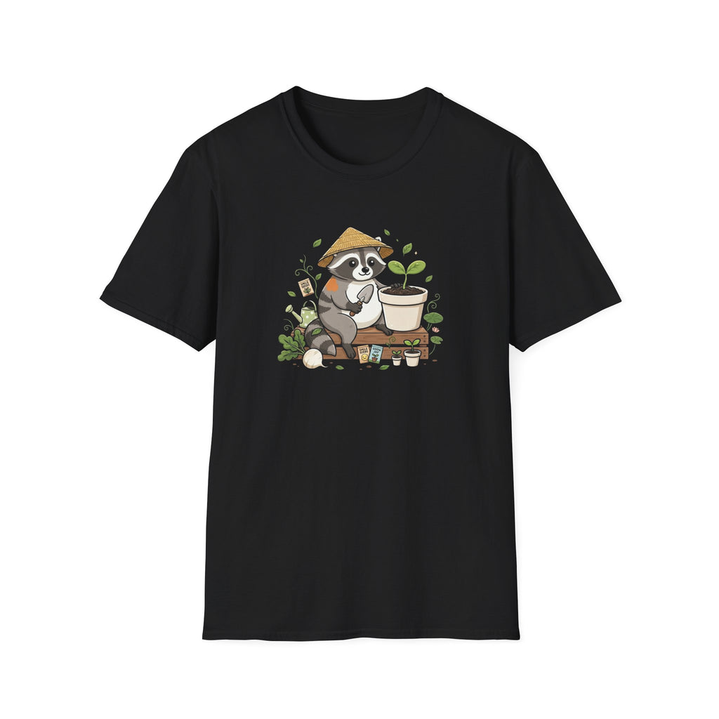 Raccoon Gardener T-Shirt