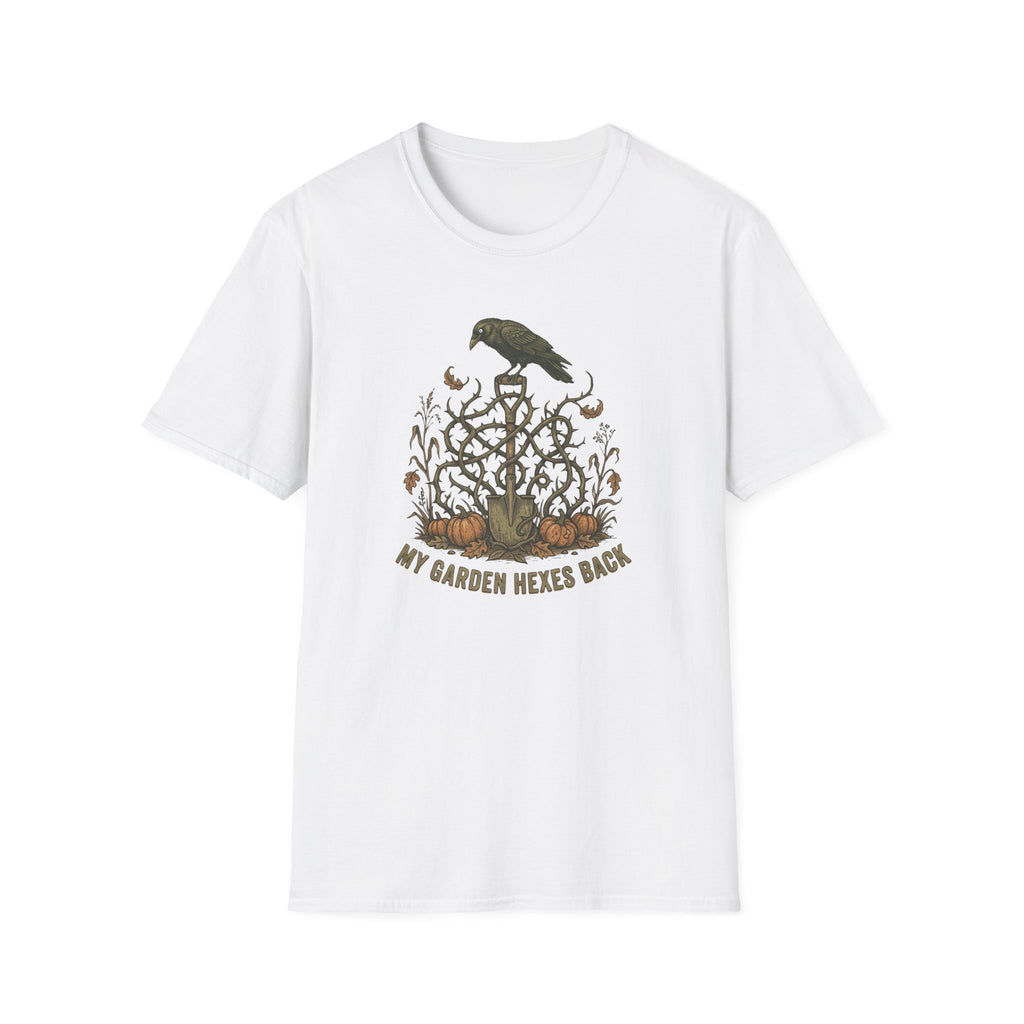 My Garden Hexes Back Raven T-Shirt