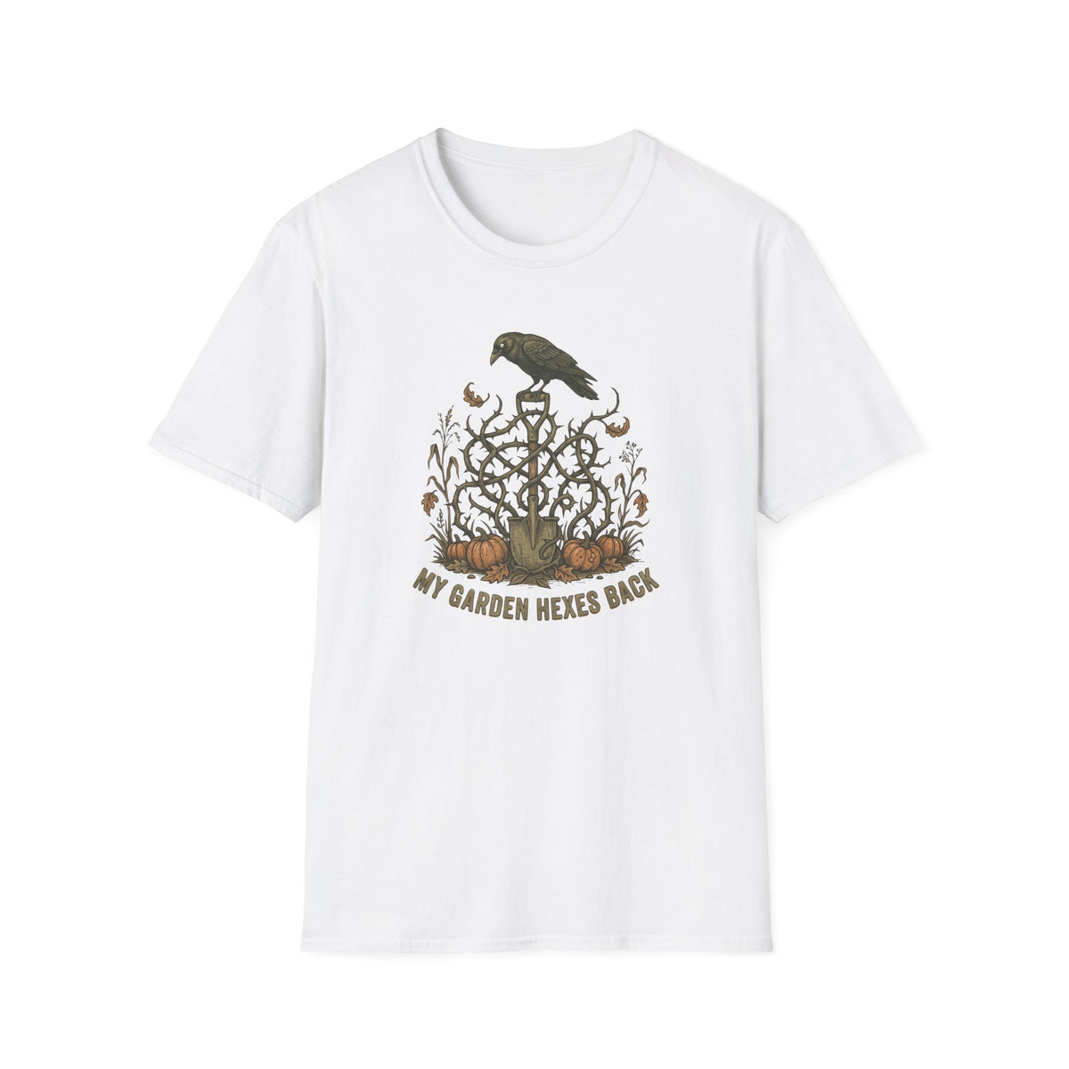 My Garden Hexes Back Raven T-Shirt