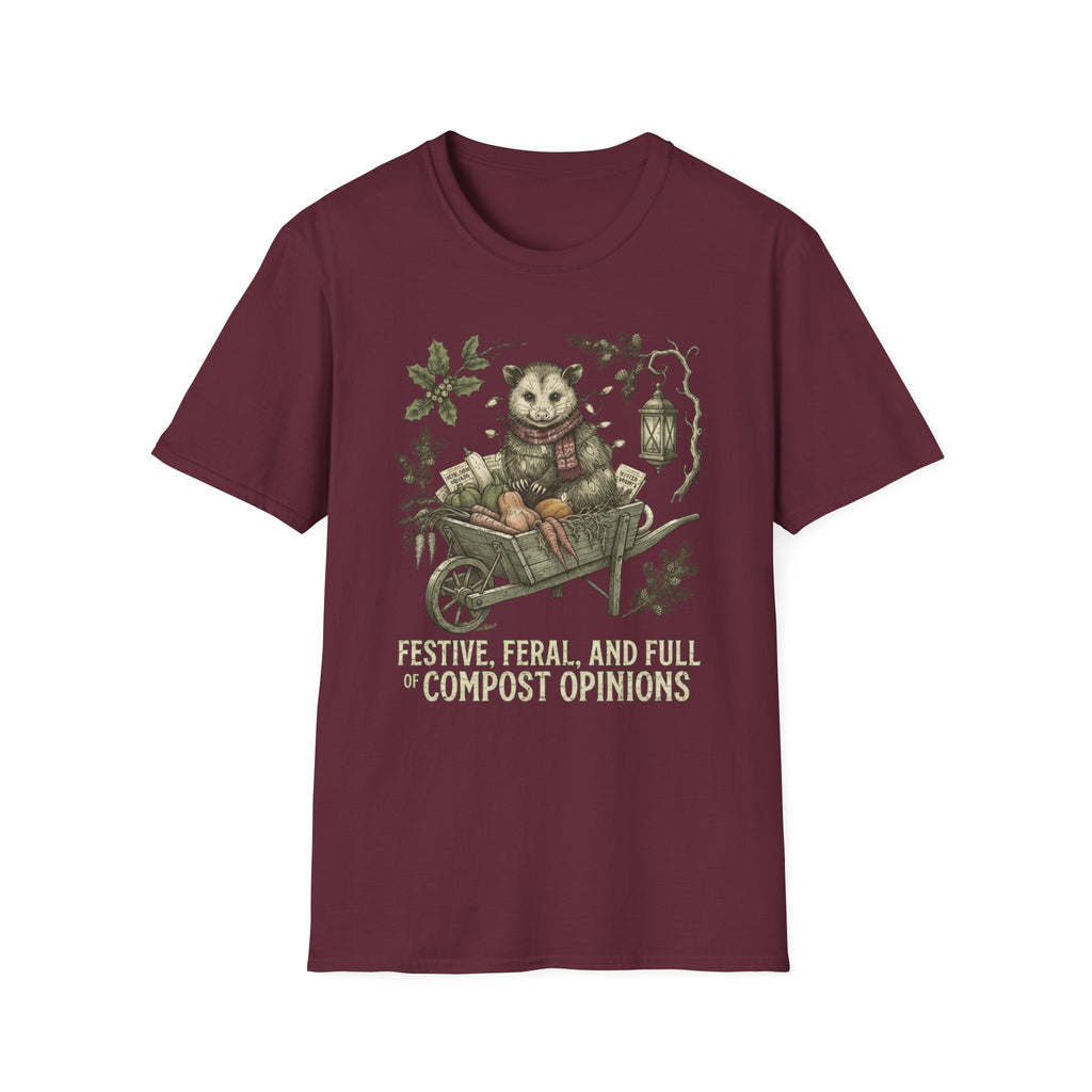 Possum Wheelbarrow T-Shirt