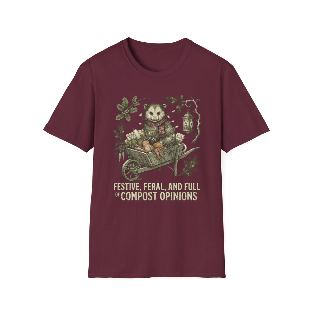 Possum Wheelbarrow T-Shirt